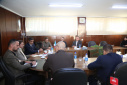 نشست با رئیس دانشگاه تلعفر عراق در حاشیه آئین روز جهانی خاک در دانشگاه تبریز